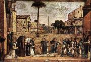 CARPACCIO, Vittore Funeral of St Jerome fg oil painting picture wholesale